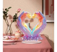 Eccezionale design di ornamenti in acrilico che parla il linguaggio dell'amore