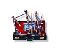 Eccezionale Dimensione Standard Marrone Pride Of Scozia Cornamusa Palissandro