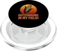 Eccezionale nel mio campo Divertente gioco di parole di verdure del contadino di mais PopSockets PopGrip per MagSafe