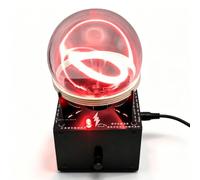 Eccitatore Per Sfera Al Plasma, Luce Ad Arco Dinamica Con Bobina Di Tesla Da 3,54 Pollici, Sfera In Vetro Xe/kr/ne, Per Decorazioni Per Feste, Segnale Di Avvertimento Per Attività All'aperto E Reg Ne