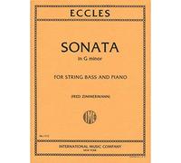 Eccles Henry Sonata in g minor - Double Bass and Piano - edited by Fred Zimmermann - International