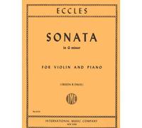 Eccles, Henry - Sonata in g minor - Violin and Piano - edited by Frieda R. Davis - International