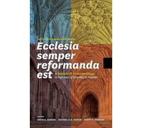 Ecclesia semper reformanda est / The church is always reforming (Tascabile)