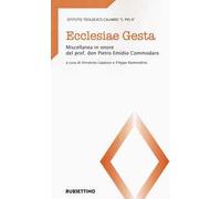 Ecclesiae gesta. Miscellanea in onore del prof. don Pietro Emidio Commodaro