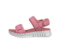 Ecco 213103 Sandali Comodi In Vera Pelle Rosa/Pink Con Plantare Contabile