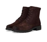 ECCO 231303 METRO garnet marrone scarpe donna stivaletto anfibio lacci zip pelle 39