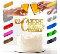 Ecco Arrivare Il Problema Cake Topper Acrilico 3mm Spesso E Classy - 6" E 3.23"