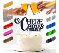 Ecco Arrivare Il Problema Cake Topper Acrilico 3mm Spesso E Classy - 6" E 3.23"