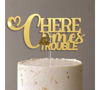 Ecco Arrivare Il Problema Cake Topper Acrilico 3mm Spesso E Classy - 6" E 3.23"