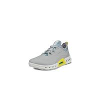 ECCO Men's Biom C4 Gore-Tex Waterproof Golf Shoe, Concrete/BAYGREEN, 8-8.5