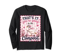 Ecco Che stai Andando nel Compost Goose Scooter Maglia a Manica