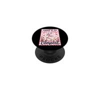 Ecco che stai andando nel compost Goose Scooter PopSockets PopGrip Adesivo