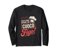 ecco come appare un cuoco figo chef cucina Maglia a Manica