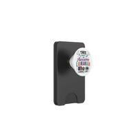 Ecco come appare un fantastico bibliotecario PopSockets PopWallet per MagSafe