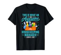 Ecco Come appare Un Fantastico Manager delle Pulizie Maglietta