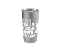 Ecco come appare un fantastico skipper Bicchiere termico in acciaio inox doppia parete