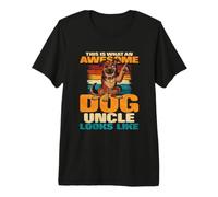 Ecco Come appare Un Fantastico Zio Cane Maglietta Premium