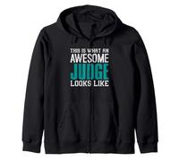 Ecco Come appare Un Giudice Fantastico Funny Law Student Felpa con Cappuccio