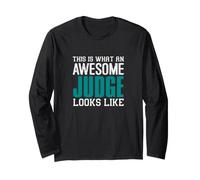 Ecco Come appare Un Giudice Fantastico Funny Law Student Maglia a Manica