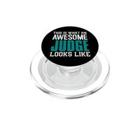 Ecco come appare un giudice fantastico Funny Law Student PopSockets PopGrip per MagSafe