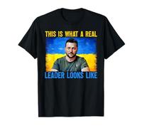 Ecco Come appare Un Vero Leader Volodymyr Zelensky Maglietta