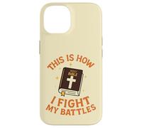 Ecco come combatto la Bibbia delle mie battaglie Custodia per iPhone 14