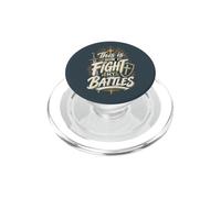 Ecco come combatto le mie battaglie Armatura di Dio cristiana PopSockets PopGrip per MagSafe