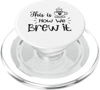 Ecco come lo prepariamo divertente per preparare il caffè PopSockets PopGrip per MagSafe