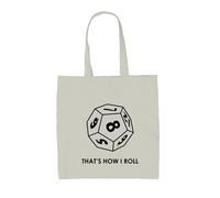 Ecco Come Mi Muovo (Gioco Di Ruolo) - Borsa In Tela - D&D D E D Dadi RPG