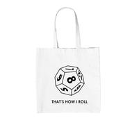 Ecco Come Mi Muovo (Gioco Di Ruolo) - Borsa In Tela - D&D D E D Dadi RPG