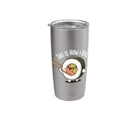 Ecco come realizzo il simpatico gioco di parole per sushi a Bicchiere termico in acciaio inox doppia parete