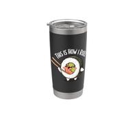 Ecco come realizzo il simpatico gioco di parole per sushi a Bicchiere termico in acciaio inox doppia parete