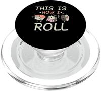 Ecco come rotolo Sushi Lover Sushi Eater Foodie PopSockets PopGrip per MagSafe