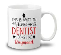 Ecco Cosa Fa Un Dentista Fantastico Tazza Colazione Ceramica Tazze Da Tè Durevole Tazza Mug Regalo Carino Per Colleghi Fidanziati Anniversario 330ml