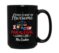 Ecco Cosa Fa Un Paralegale Fantastico Tazza Mug Ceramica Tazza Colazione Durevole Tazze Di Caffè Regali Novità Per Natale Regalo Anniversario Ragazze 330ml
