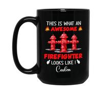 Ecco Cosa Fa Un Pompiere Fantastico Tazze Da Tè Ceramica Tazze Di Caffè Durevole Tazza Colazione Regalo Carino Per Ufficio Festa Della Mamma Anniversario 330ml