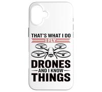 Ecco Cosa Faccio, Faccio Volare I Droni E Ne So Qualcosa Custodia per iPhone 16 Plus