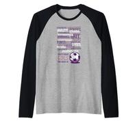 Ecco Cosa Sono Fatte Le Ragazze di Calcio Maglia con Maniche Raglan