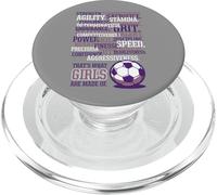 Ecco cosa sono fatte le ragazze di calcio PopSockets PopGrip per MagSafe
