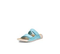 ECCO Cozmo Two Band, Sandali a Ciabatta Donna, Nubuck Acquatico, 38 EU