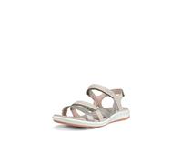 ECCO Cruise II W, Sandali con Cinturino alla Caviglia Donna, Argento (Silver Grey/Gravel/Rose Dust), 40 EU