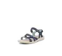 ECCO Cruise II W, Sandali con Cinturino alla Caviglia Donna, Blu (Marine/Ice Flower 54668), 41 EU