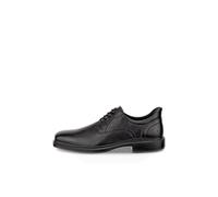 ECCO ECCO HELSINKI 2 - Derby da uomo in vera pelle, punta quadrata, scarpe derby con punta quadrata, nero, 26.0 cm 3E