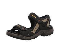 ECCO Andes II M Sandal, Uomo, Nero, 40 EU