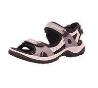 ECCO Yucatan W Sandal, Sandali Donna, Grigio Titanium 563, 35 EU