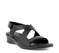 ECCO Felicia, Sandals Donna, Black, 38 EU