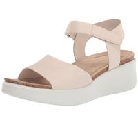 ECCO Flowt - Sandali da donna con zeppa in sughero, Limestone, 9-9.5