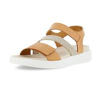 ECCO Flowt W, Sandali Piatti Donna, Marrone (Lion), 37 EU