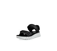 Ecco Sandali da donna Gruuv Sol, Nero (213103-01001), 43 EU