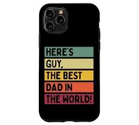 Ecco Guy The Best Dad In The World Father's Day Retro Custodia per iPhone 11 Pro